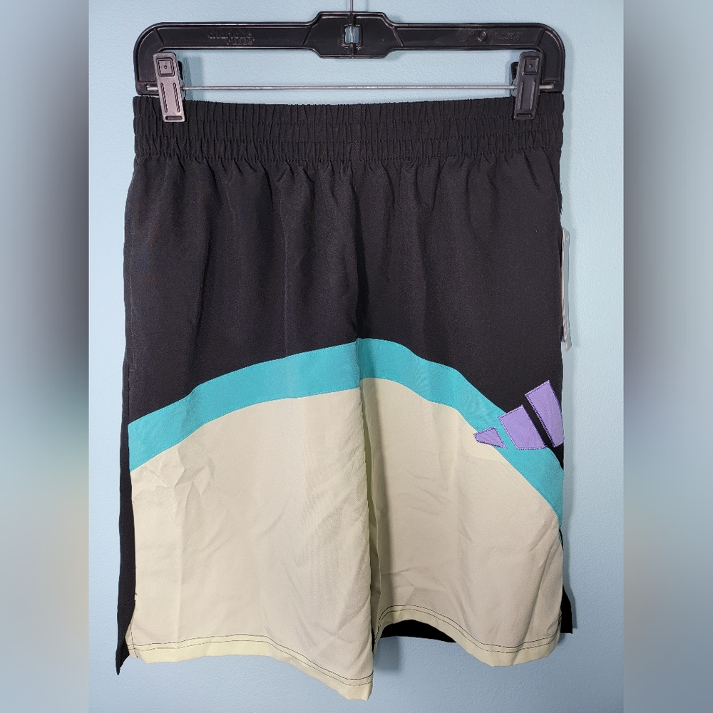 Adidas Boy's Galaxy Woven Shorts Adi Black XL NEW with TAGS